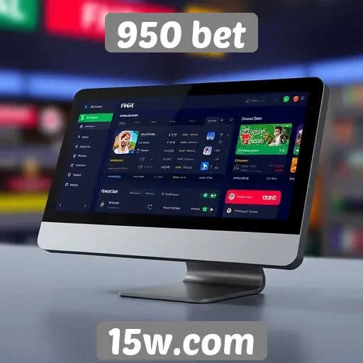 Experiência do usuário na interface da plataforma 950 bet
